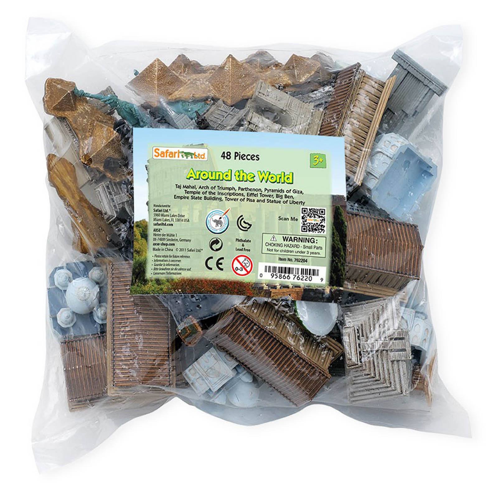 Around The World Bulk Bag Mini Figures Safari Ltd