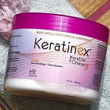 HK Cosmetics Keratinex With Keratin & Omega 3 Hair Mask 8oz