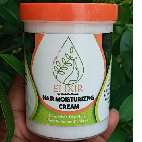 ELIXIR ORGANIC HAIR MOISTURIZING CREAM - 8oz