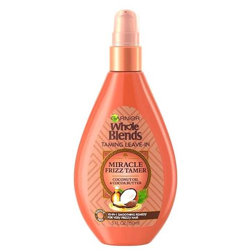 Garnier Whole Blends Miracle Frizz Tamer 10-in-1 Coconut Leave-In Treatment - 5 fl oz