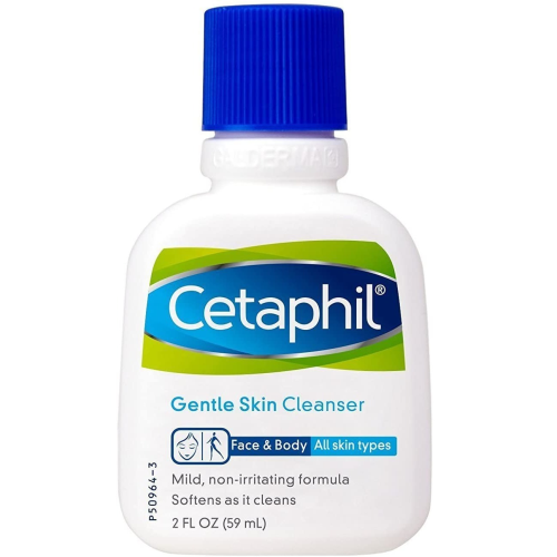 Cetaphil Gentle Skin Cleanser Liquid Travel Size 2 oz