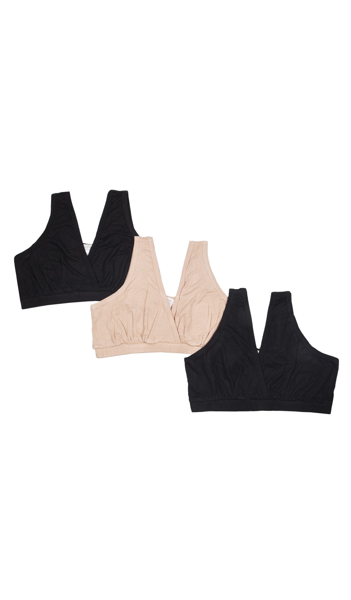 Everly Grey 3pk of Lounge Bras