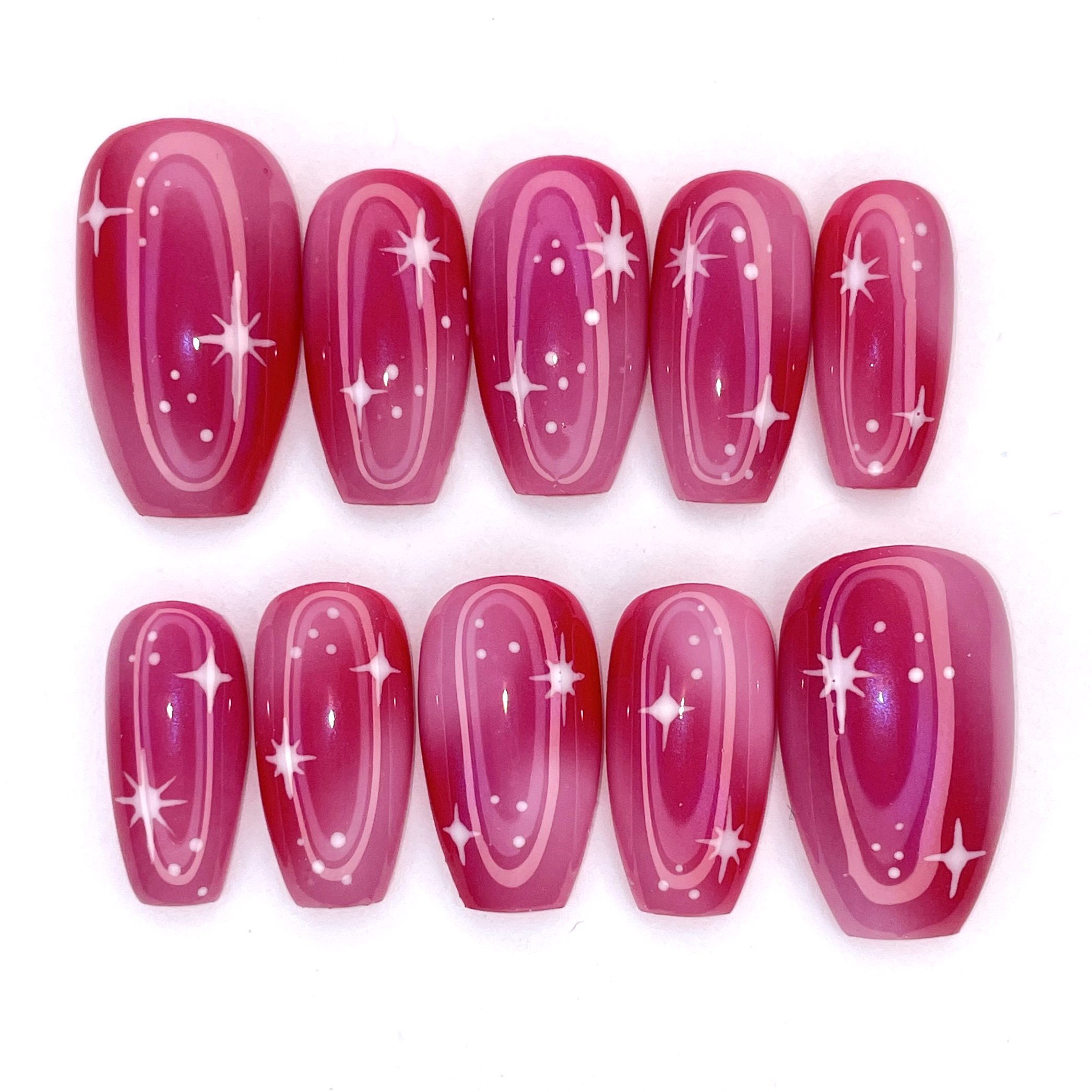 Cosmic Enchantress | Luxury Press On Nails