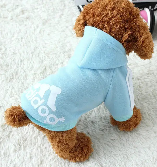 Dog Hoodies Light Blue M 1.5-2kg
