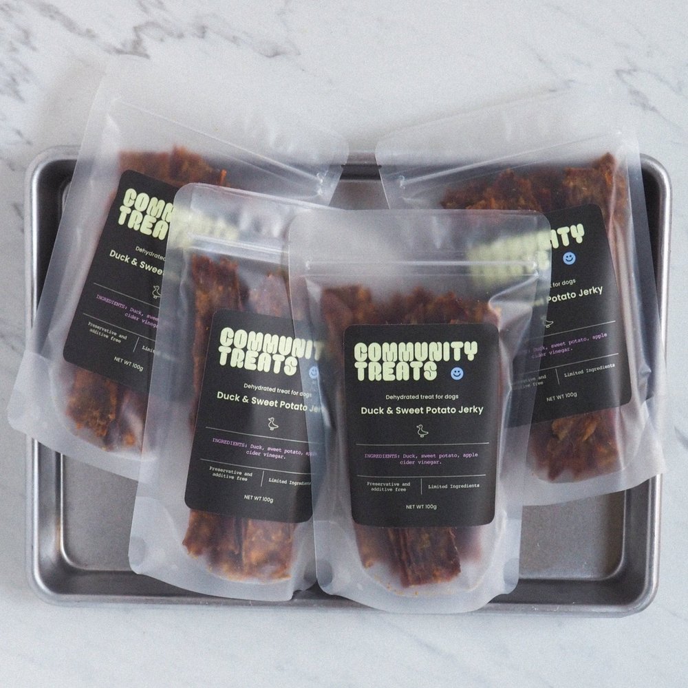 Community Treats - Duck & Sweet Potato Jerky