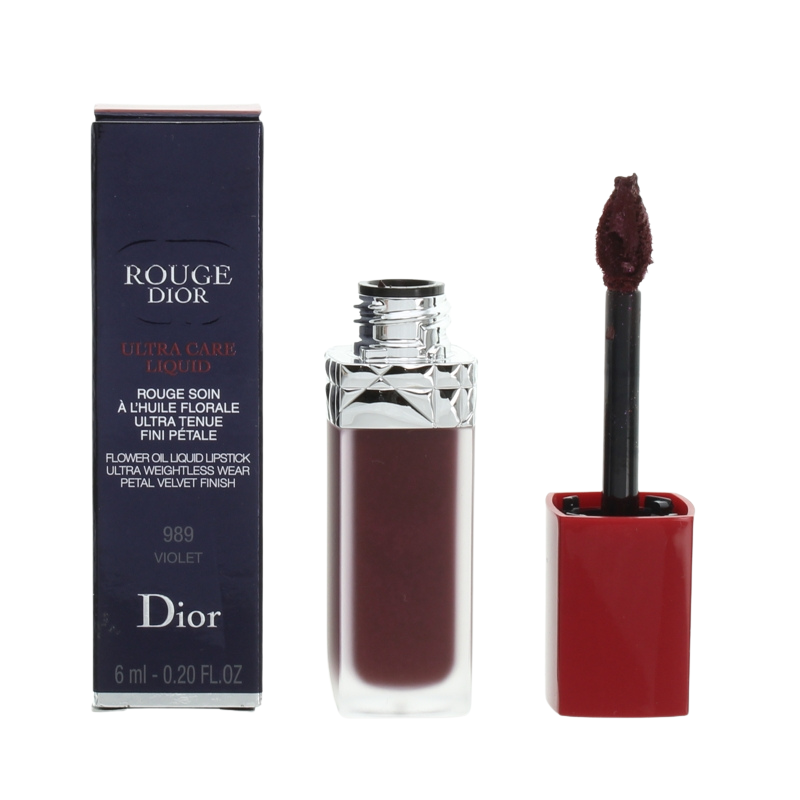 Dior Rouge Ultra Care Purple Liquid Lipstick 989 Violet