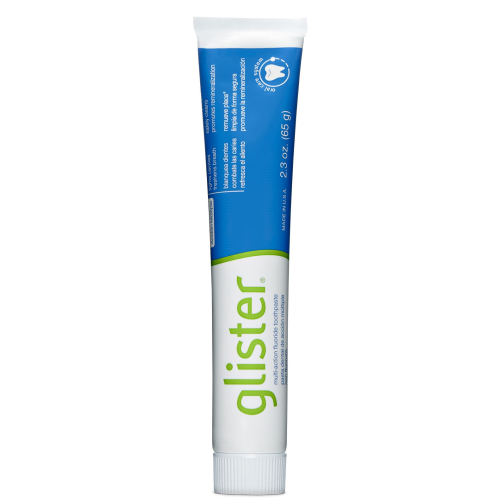 Glister Multi-Action Fluoride Toothpaste – Travel Size 2.3oz