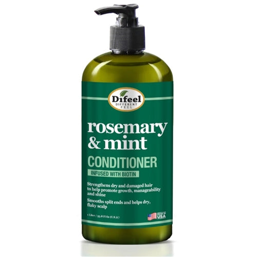 Difeel Rosemary and Mint Hair Strengthening Conditioner with Biotin 33.8 oz