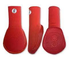 Goo-eez - Basic Dog Boot Red 4pk