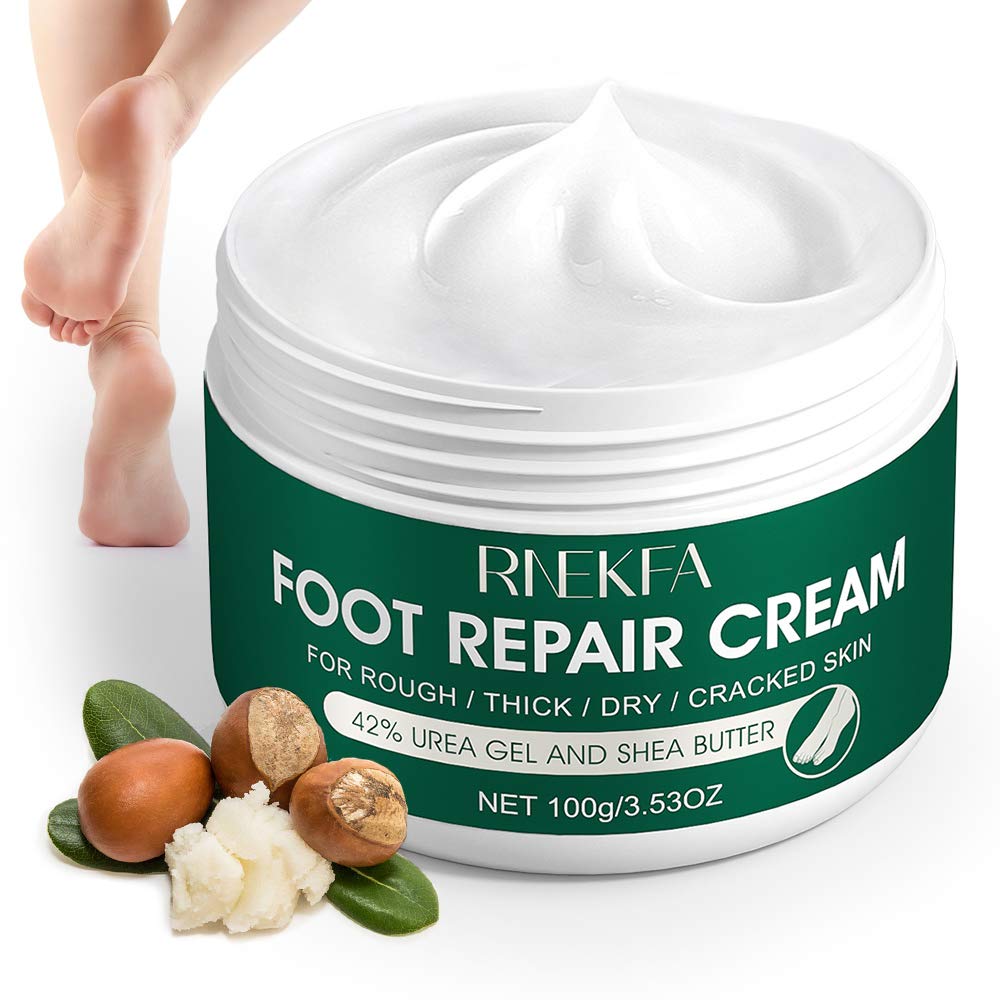 Heel Repair Cream with Urea 42% - Soothes and Repairs Cracked and Rough Heels, Reduces Calluses