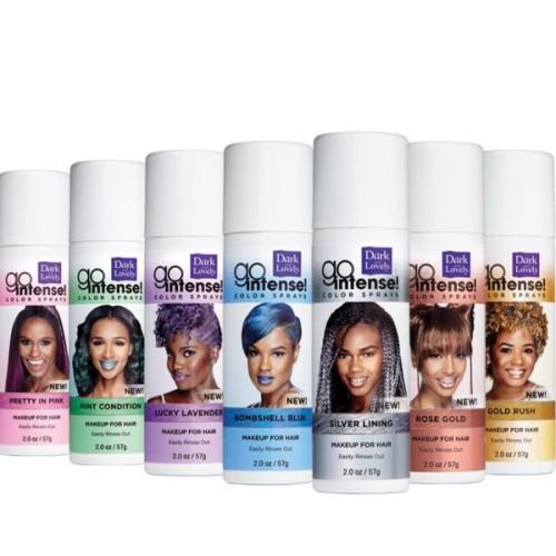 Dark and Lovely Go Intense Color Sprays