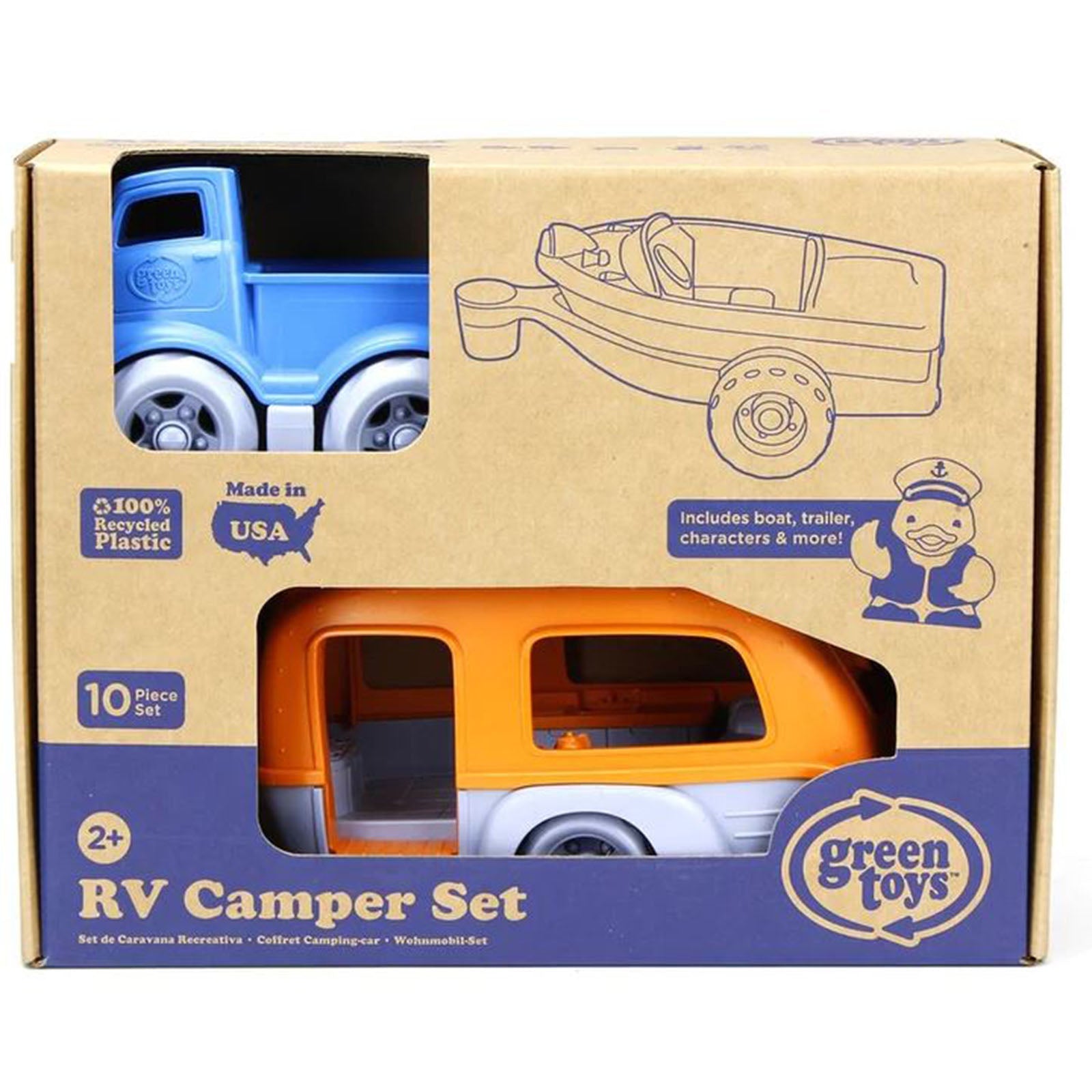 Green Toys RV Camper Set