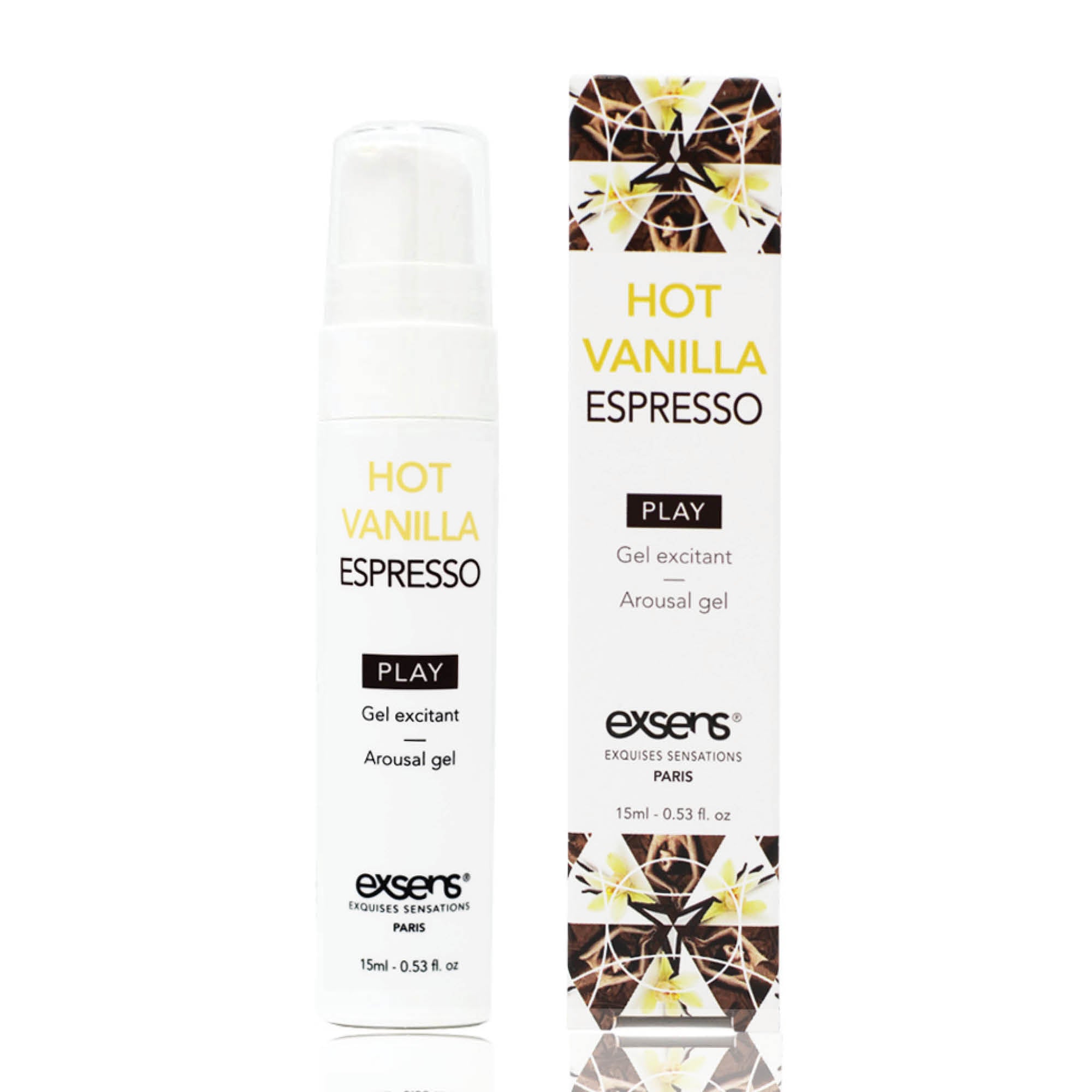 Exsens Hot Vanilla Espresso Cooling Stimulating Arousal Gel, 15 ml - 0.53 fl.oz