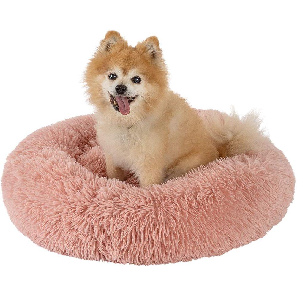 Fluffy Luxurious Orthopedic Donut Dog Bed