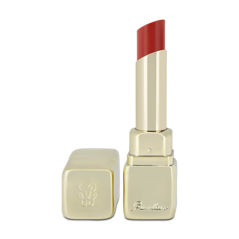 Guerlain KissKiss Shine Bloom Rouge Hydration Lipstick 319 Peach Kiss