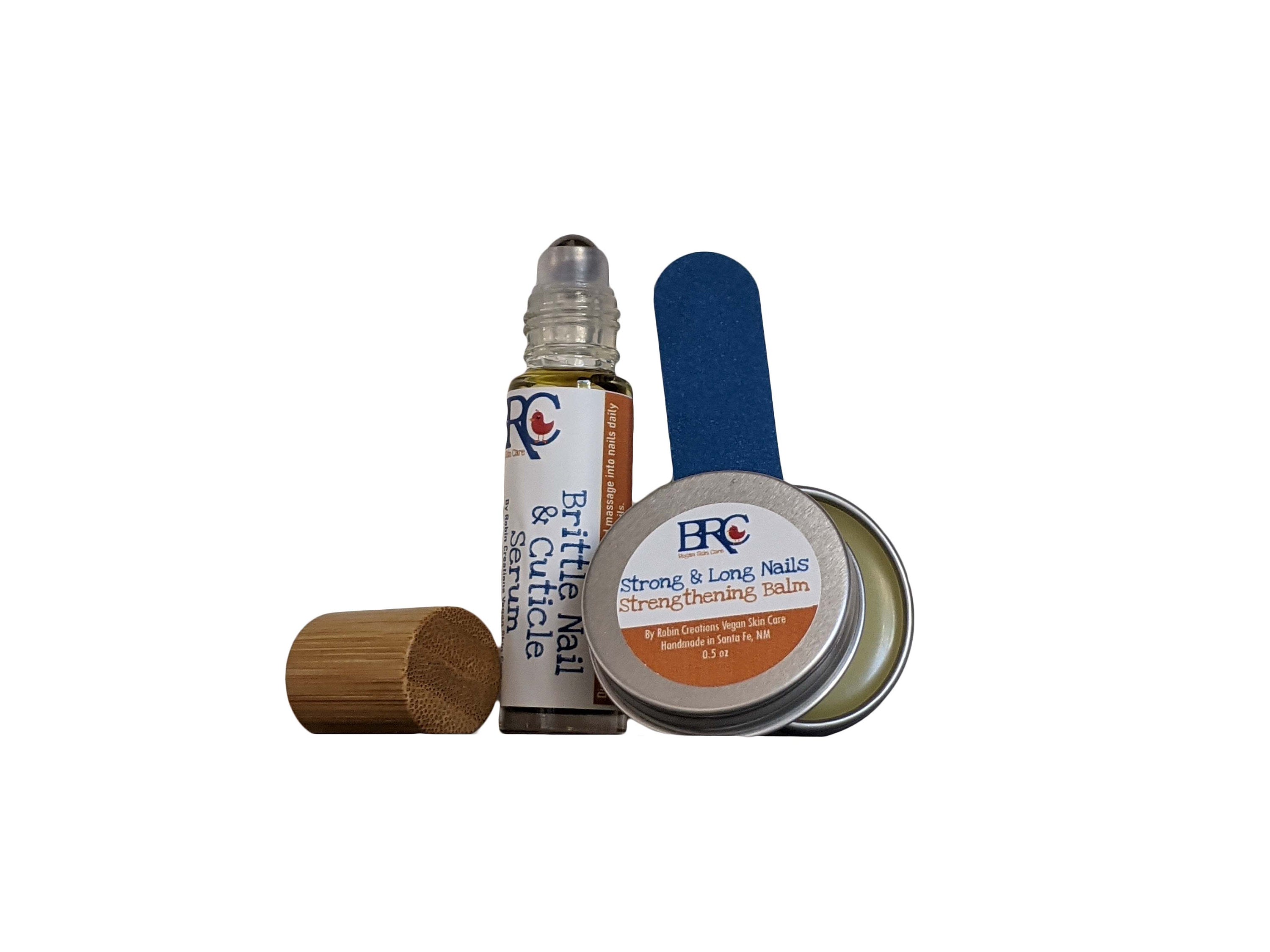 Brittle Nail Serum & Strengthening Balm Set