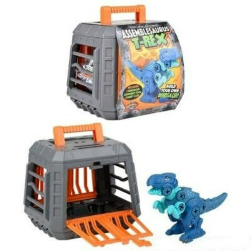Assemblesaurus T-Rex And Enclosure