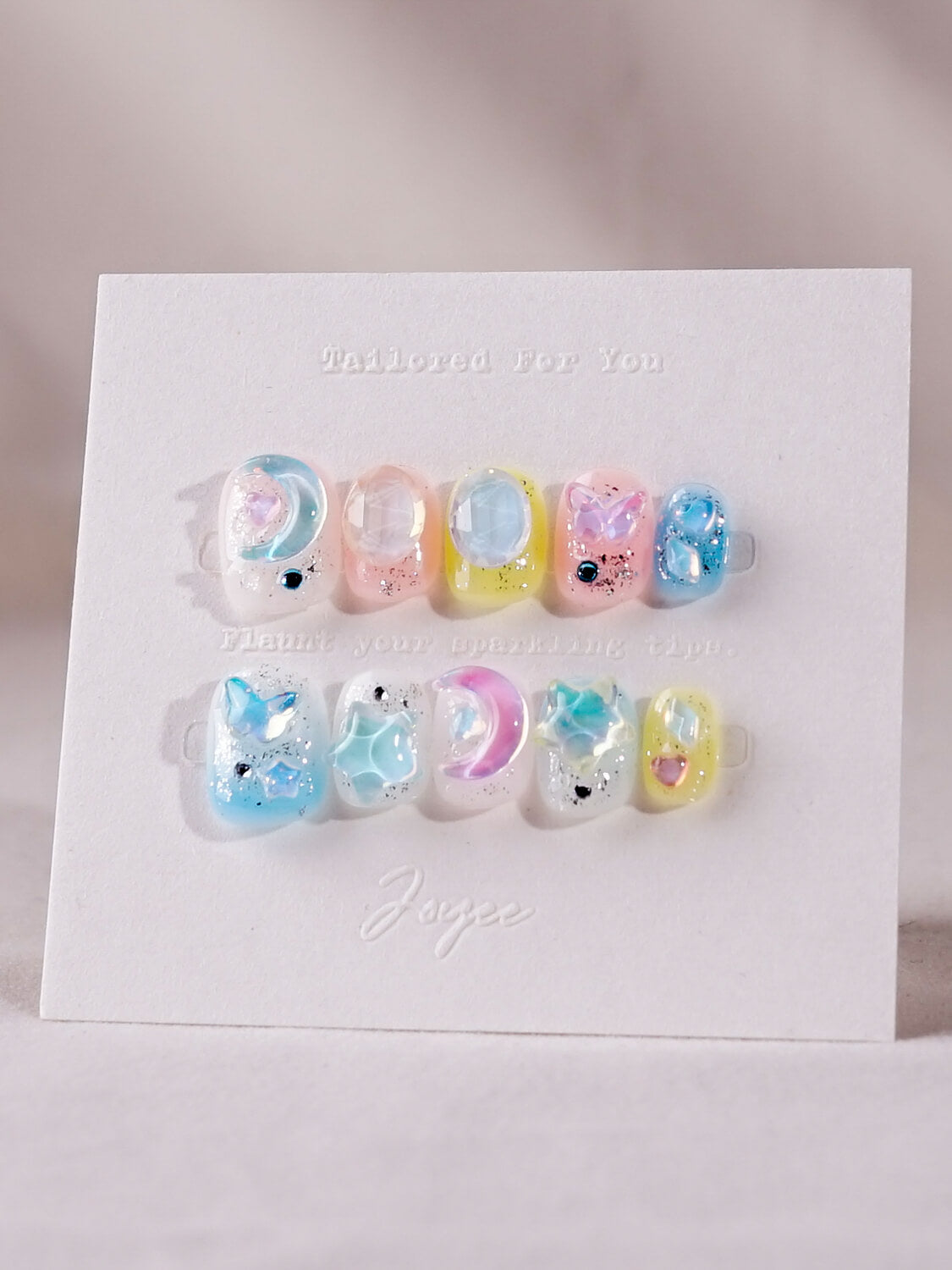 Handmade- Moon Magic Press On Nail Set