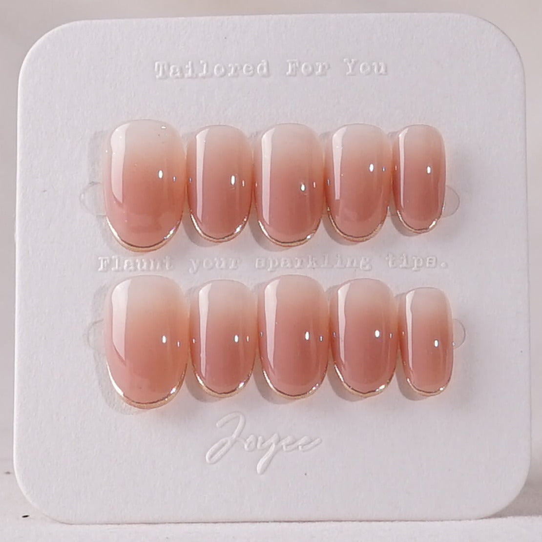 Handmade- Clean Grace Press On Nail Set