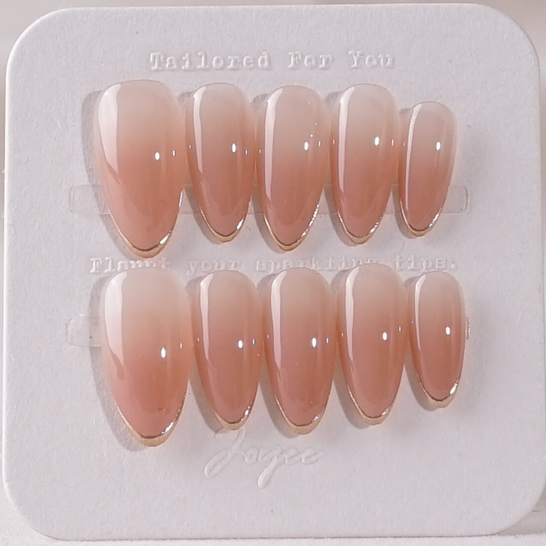 Handmade- Clean Grace Press On Nail Set