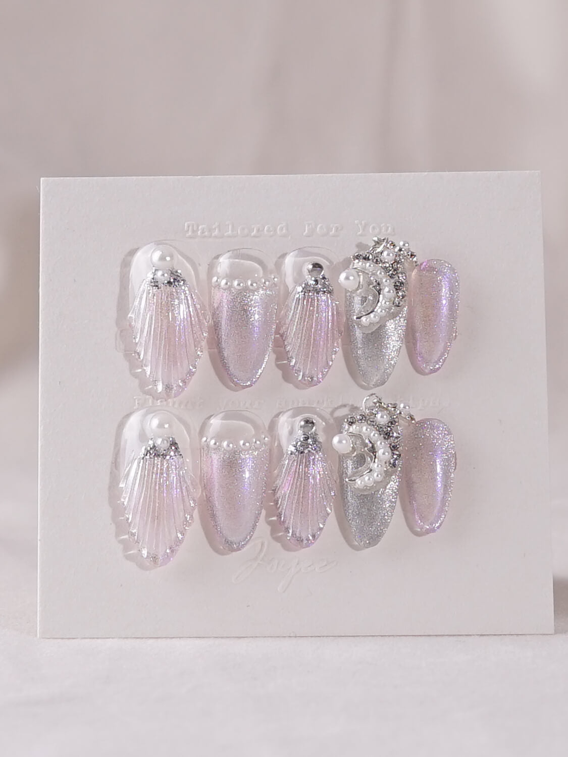 Handmade- Mermaid Princess Press On Nail Set