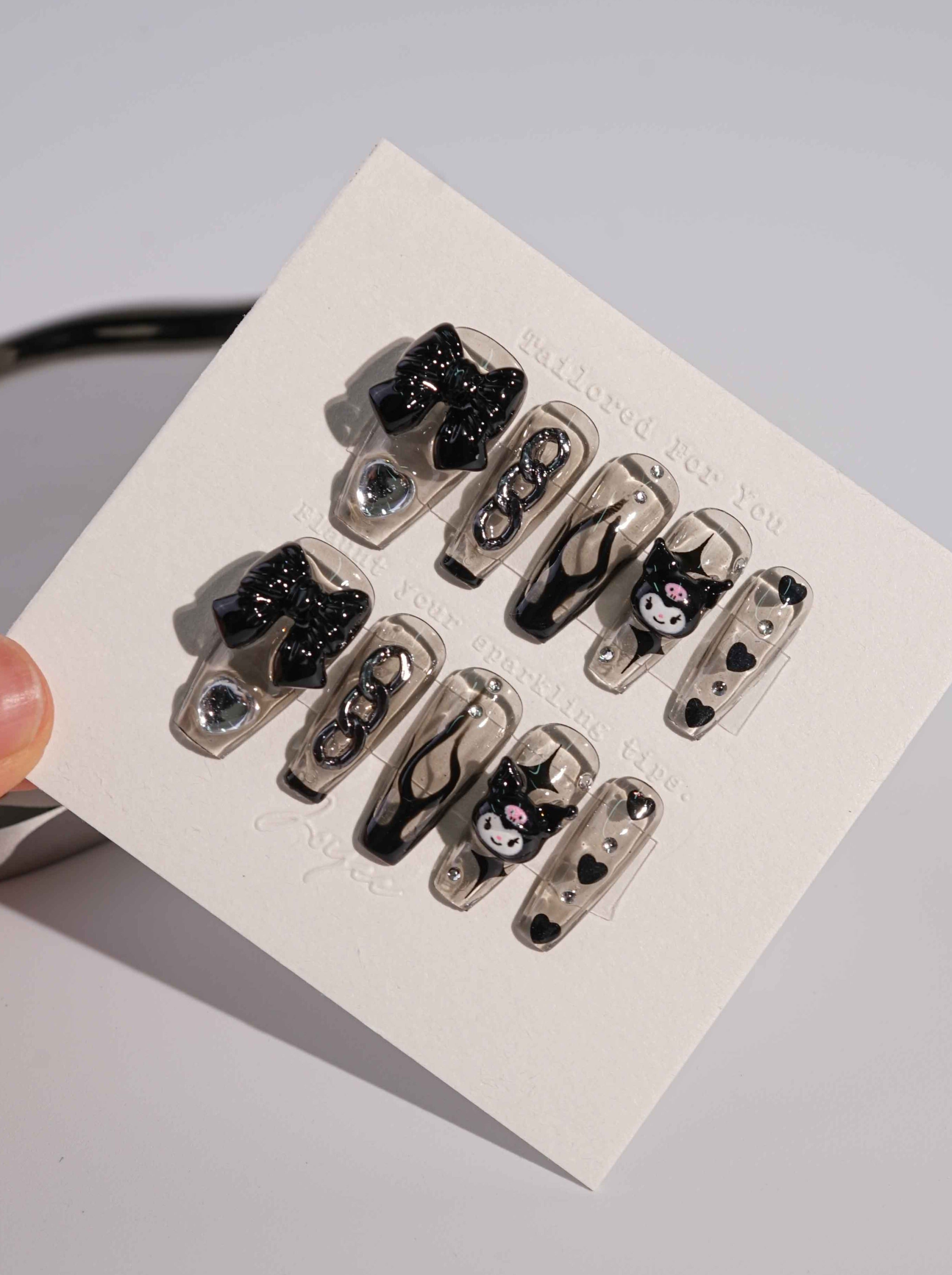 Joyee-handmade-press-on-nails-k-vibe-med-coffin-nails