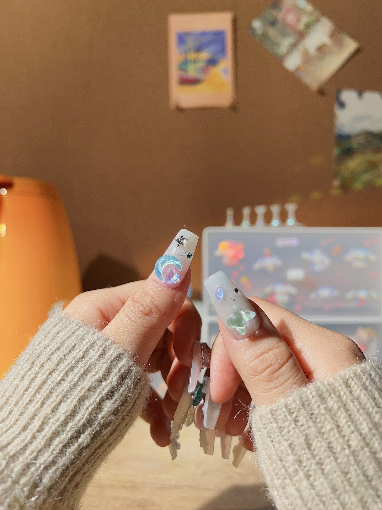 rainbow-Med-Coffin-nails-moon-magic